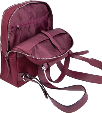 Рюкзак женский Piquadro Lyra CA5566W92T/BO бургунди ткань/натур.кожа