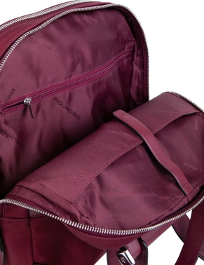 Рюкзак женский Piquadro Lyra CA5566W92T/BO бургунди ткань/натур.кожа
