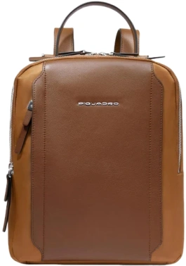 Рюкзак женский Piquadro Lyra CA5566W92T/CU коричневый ткань/натур.кожа