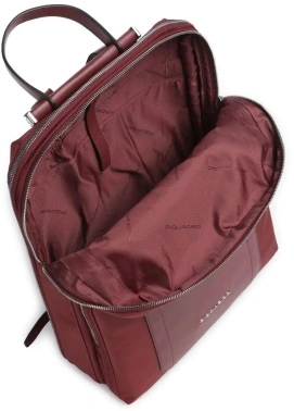 Рюкзак женский Piquadro Lyra CA6216W92T/BO бургунди ткань/натур.кожа