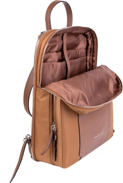 Рюкзак женский Piquadro Lyra CA6216W92T/CU коричневый ткань/натур.кожа
