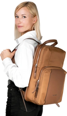 Рюкзак женский Piquadro Lyra CA6216W92T/CU коричневый ткань/натур.кожа