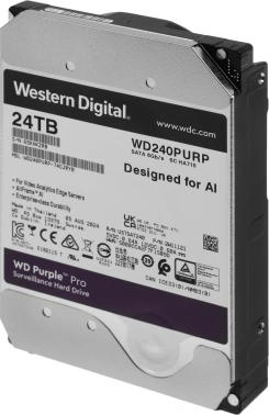 Жесткий диск WD SATA-III 24TB  WD240PURP