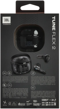 Гарнитура вкладыши JBL Tune Flex 2 Ghost Edition