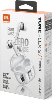 Гарнитура вкладыши JBL Tune Flex 2 Ghost Edition