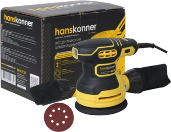 Шлифмашина эксцентриковая Hanskonner HOS8135RC