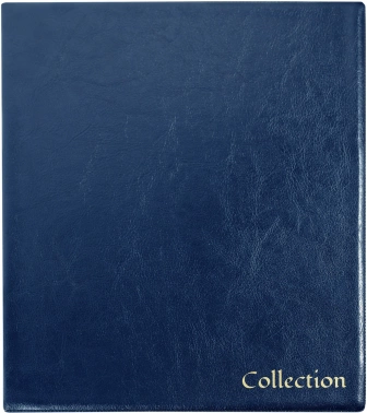 Папка на 4-х D-кольцах Silwerhof Create верт. ПВХ 0.6мм синий