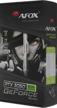 Видеокарта Afox PCI-E 4.0  AF3050-8GD6H2-V4