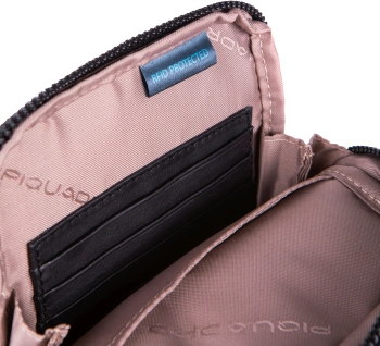 Чехол для смартфона Piquadro Harper AC6851APR/N черный натур.кожа