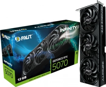 Видеокарта Palit PCI-E 5.0  PA-RTX5070 Infinity 3