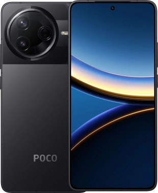 Смартфон Xiaomi Poco F7 Pro 256Gb 12Gb черный моноблок 3G 4G 2Sim 6.67