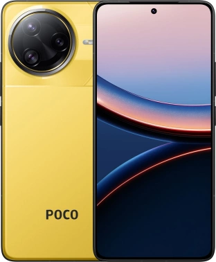 Смартфон Xiaomi Poco F7 Ultra 256Gb 12Gb желтый моноблок 3G 4G 2Sim 6.67