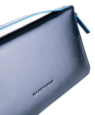 Клатч Piquadro Blue Square AC6732B2R/BLU2 синий натур.кожа