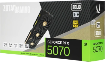 Видеокарта Zotac PCI-E 5.0  RTX 5070 SOLID OC