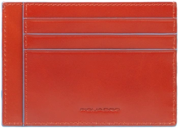 Чехол для кредитных карт Piquadro Blue Square PP2762B2R/CU4 табачный натур.кожа