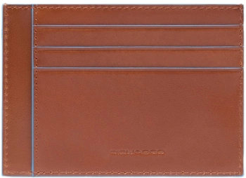 Чехол для кредитных карт Piquadro Blue Square PP2762B2R/M каштановый натур.кожа