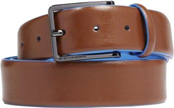 Ремень мужской Piquadro Blue Square CU5258B2/M регулир. 125х3.5см каштановый натур.кожа