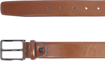 Ремень мужской Piquadro Blue Square CU5258B2/M регулир. 125х3.5см каштановый натур.кожа