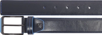 Ремень мужской Piquadro Blue Square CU6743B2/BLU2 регулир. 125х3.5см синий натур.кожа