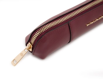 Чехол для ручки Piquadro Circle AC6474W92/BO бургунди натур.кожа