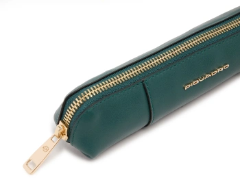 Чехол для ручки Piquadro Circle AC6474W92/OTAV бирюзовый/голубой натур.кожа