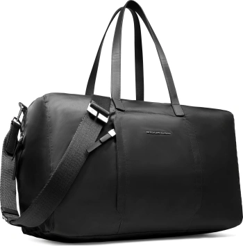 Сумка женская Piquadro Lyra BV6722W92T/N черная ткань/натур.кожа