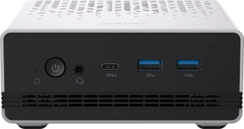 ПК Мини Chuwi UBox Ryzen 5 6600H (3.3) 16Gb SSD256Gb 660M без ОС 2x2.5GbitEth WiFi BT 90W белый/черный