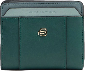 Кошелек женский Piquadro Circle PD6660W92R/OTAV бирюзовый/голубой натур.кожа