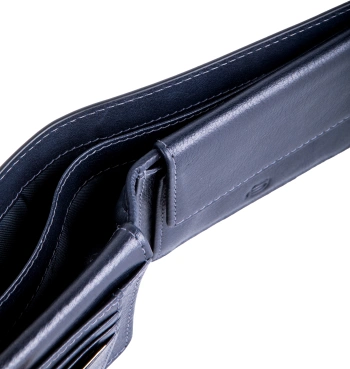 Кошелек мужской Piquadro Philip PU1392W136R/BLU синий натур.кожа