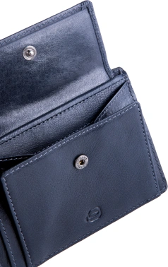 Кошелек мужской Piquadro Philip PU1392W136R/BLU синий натур.кожа