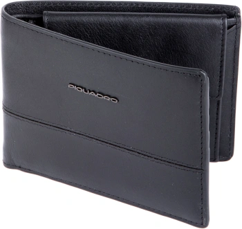 Кошелек мужской Piquadro Philip PU257W136R/N черный натур.кожа