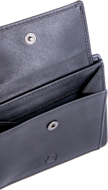 Кошелек мужской Piquadro Philip PU257W136R/N черный натур.кожа