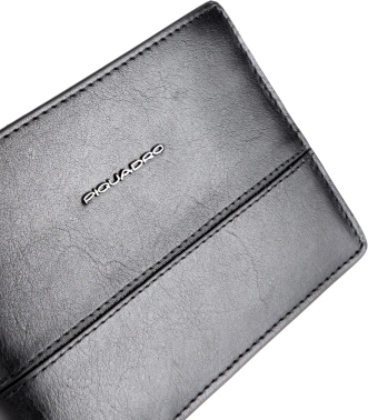 Кошелек мужской Piquadro Philip PU257W136R/N черный натур.кожа