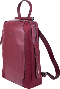 Рюкзак женский Piquadro Lyra CA4576W92T/BO бургунди ткань/натур.кожа