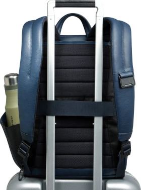 Рюкзак мужской Piquadro Russel CA6765W137/BLU синий кожа