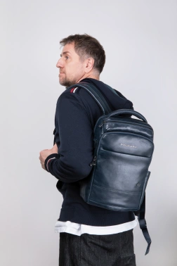 Рюкзак мужской Piquadro Philip CA6795W136/BLU синий кожа