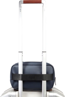 Косметичка Piquadro Corner 2.0 BY6380C2OW/BLU синий полиуретан/полиэстер