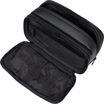 Косметичка Piquadro Corner 2.0 BY6380C2OW/N черный полиуретан/полиэстер