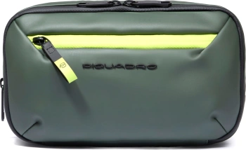 Косметичка Piquadro Corner 2.0 BY6380C2OW/VE зеленый полиэстер