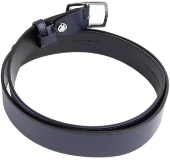 Ремень мужской Piquadro Modus CU6744MOS/BLU 125х3.5см синий натур.кожа