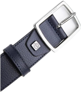 Ремень мужской Piquadro Modus CU6744MOS/BLU 125х3.5см синий натур.кожа