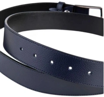 Ремень мужской Piquadro Modus CU6744MOS/BLU 125х3.5см синий натур.кожа