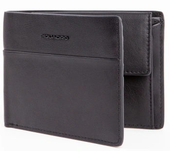 Кошелек мужской Piquadro Harper PU257APR/N черный натур.кожа