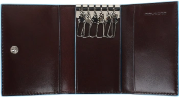 Ключница Piquadro Blue Square PC1396B2/MO коричневый натур.кожа