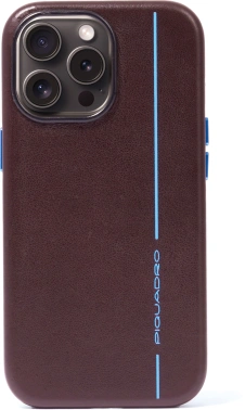 Чехол Piquadro для Apple iPhone 15 Pro Blue Square