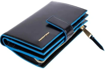 Кошелек женский Piquadro Blue Square PD1353B2R/N черный