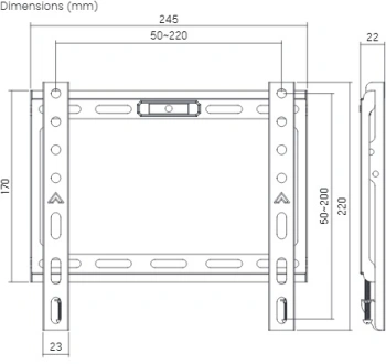 Кронштейн для телевизора Ultramounts UM821