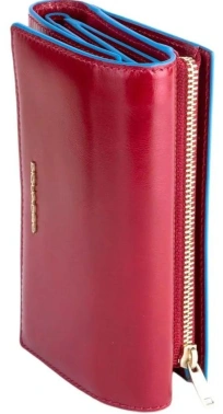 Кошелек женский Piquadro Blue Square PD6471B2R/R красный натур.кожа