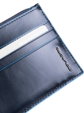 Кошелек мужской Piquadro Blue Square PP6854B2R/BLU2 синий натур.кожа