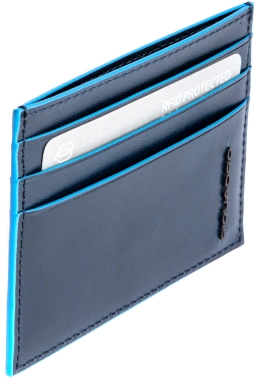 Кошелек мужской Piquadro Blue Square PP6855B2R/BLU2 синий натур.кожа